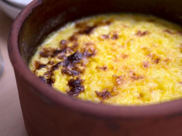 Rice cooked in a traditional Egyptian clay pot